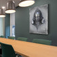 Quadro figura astratta stile metallo Catene Arte murale metallica body silver style