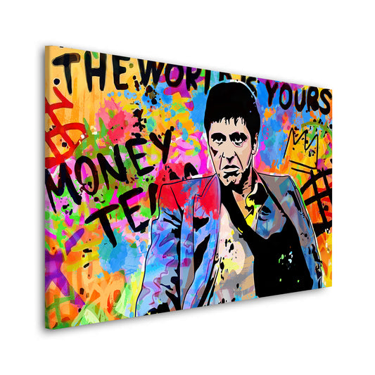 Quadro su tela Tony Montana - Quadro su Tela - Marvel e Cinema