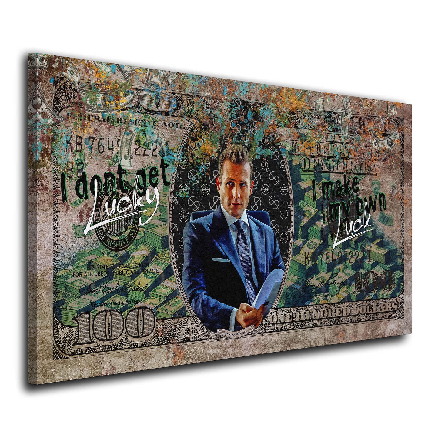 Quadro fortuna business denaro ispirazione stile moderno