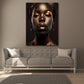 Quadro stampa su tela moderno Beautiful Lips, donna africana