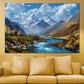Quadro moderno Bellissimo paesaggio con fiume