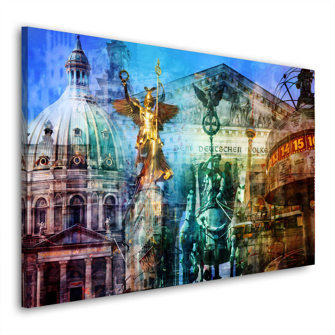 Quadro moderno Berlino pop art