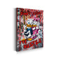 Quadro stampa su tela moderno Duck Hustle Pop Art Style