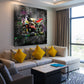 Quadro moderno Graffiti moto Color Splash Street Art Style