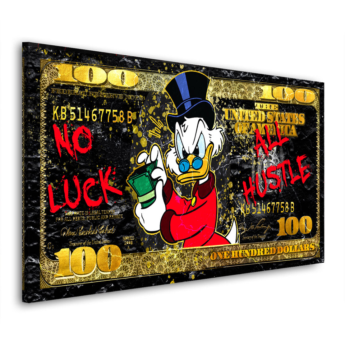 Quadro moderno Hustle Duck