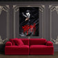 Quadro stampa su tela moderno Joker Abstract Style