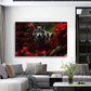 Quadro moderno Lupo nella foresta