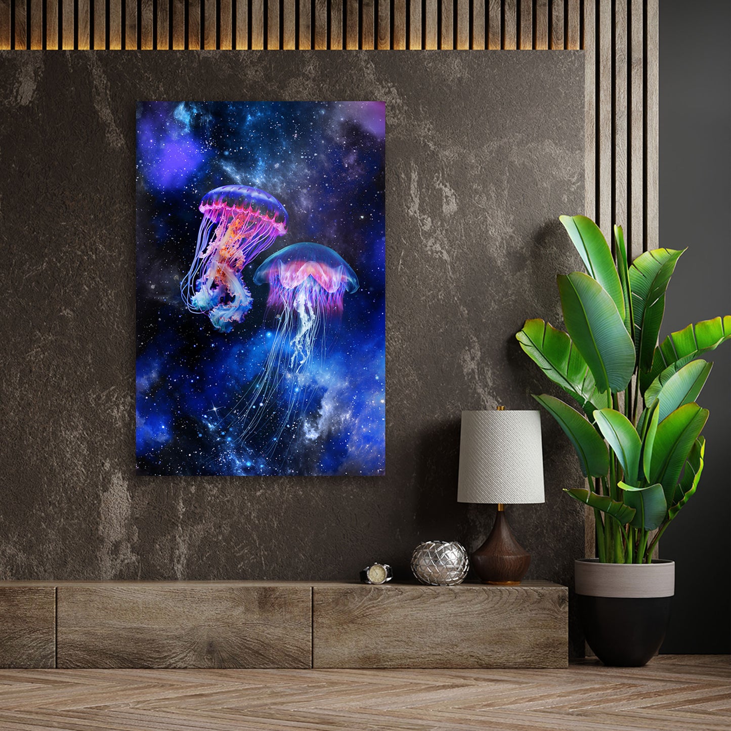 Quadro moderno Meduse nell universo