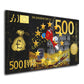 Quadro moderno Money Duck Comic Black Style