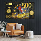 Quadro moderno Money Duck Comic Black Style