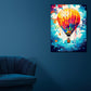 Quadro moderno Mongolfiera Pop Art