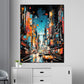 Quadro moderno New York City Painting Style