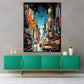 Quadro moderno New York City Painting Style