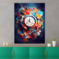 Quadro moderno Orologio astratto Pop Art