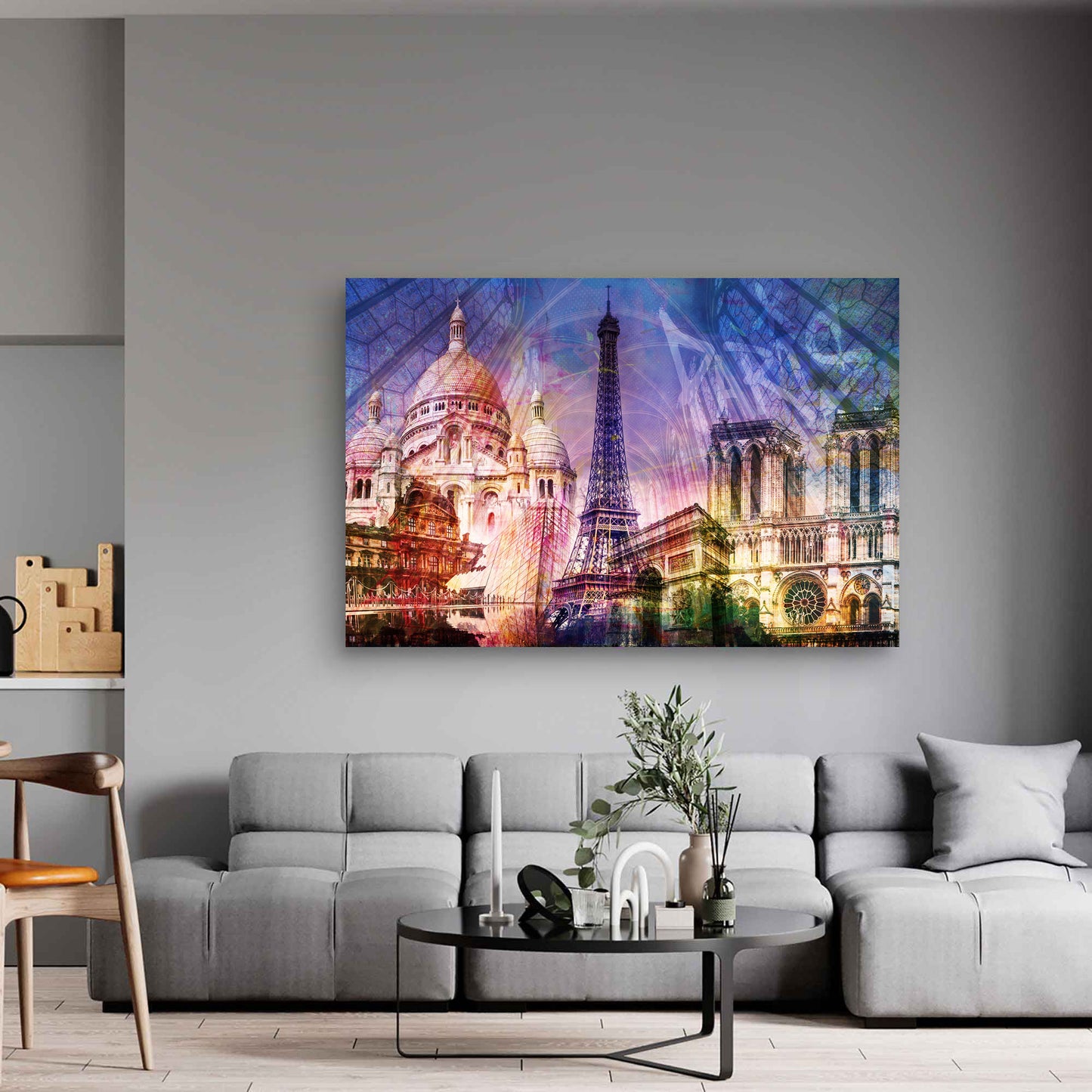 Quadro moderno Parigi Pop Art Francia