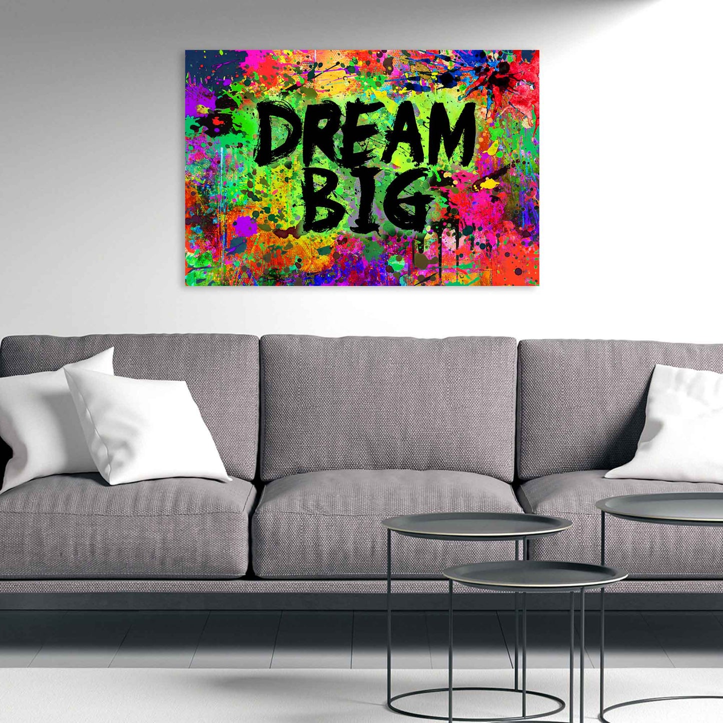 Quadro moderno Pop Art astratto Dream Big