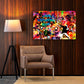 Quadro moderno Pop Art astratto Love Is Everlasting Glow