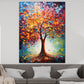 Quadro moderno albero astratto bello painting style