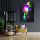 Quadro stampa su tela moderno astratto lampadina
