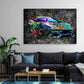 Quadro moderno auto sporiva Ferrari Graffiti Street Art Style