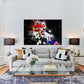 Quadro moderno giocatore di football americano