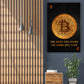 Quadro stampa su tela moderno motivazionale Bitcoin, Criptovalute, Trading & Borsa