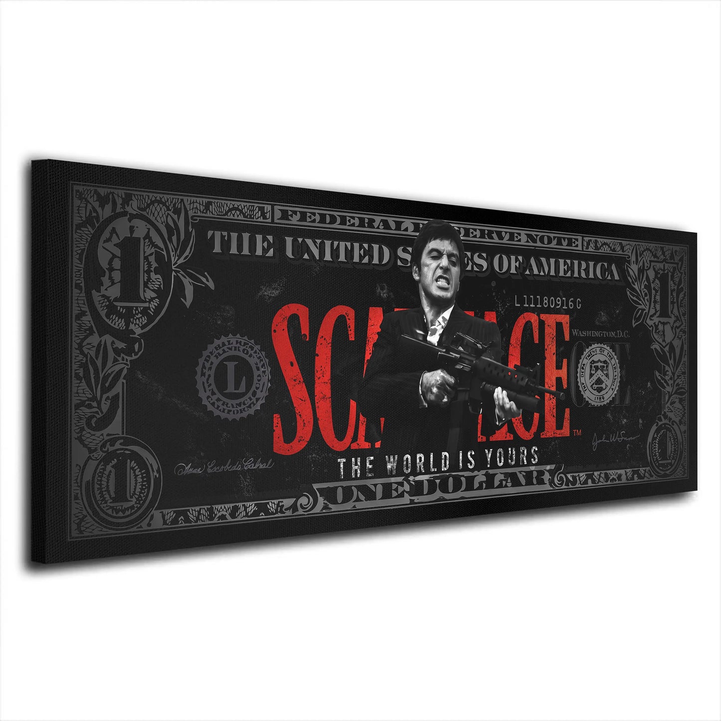 Quadro moderno motivazionale Citazioni Scarface