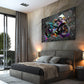 Quadro moderno moto Street Art Graffiti