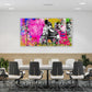 Quadro moderno Ragazzo & Ragazza Street Art Love IS ALL WE Need