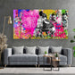 Quadro moderno Ragazzo & Ragazza Street Art Love IS ALL WE Need