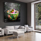 Quadro moderno rana in vasca Graffiti Pop Art Style
