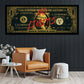 Quadro motivazionale No Limits Pop Art Gold Style