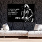 Quadro motivazione citazione cantante