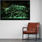 Quadro motivazione successo toro finanza trading moderno digitale