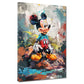 Quadro pop art fumetto topo colori vivaci