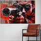 Quadro pop art gun perfect shot
