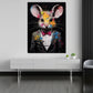 Quadro pop art topo astratto in abito