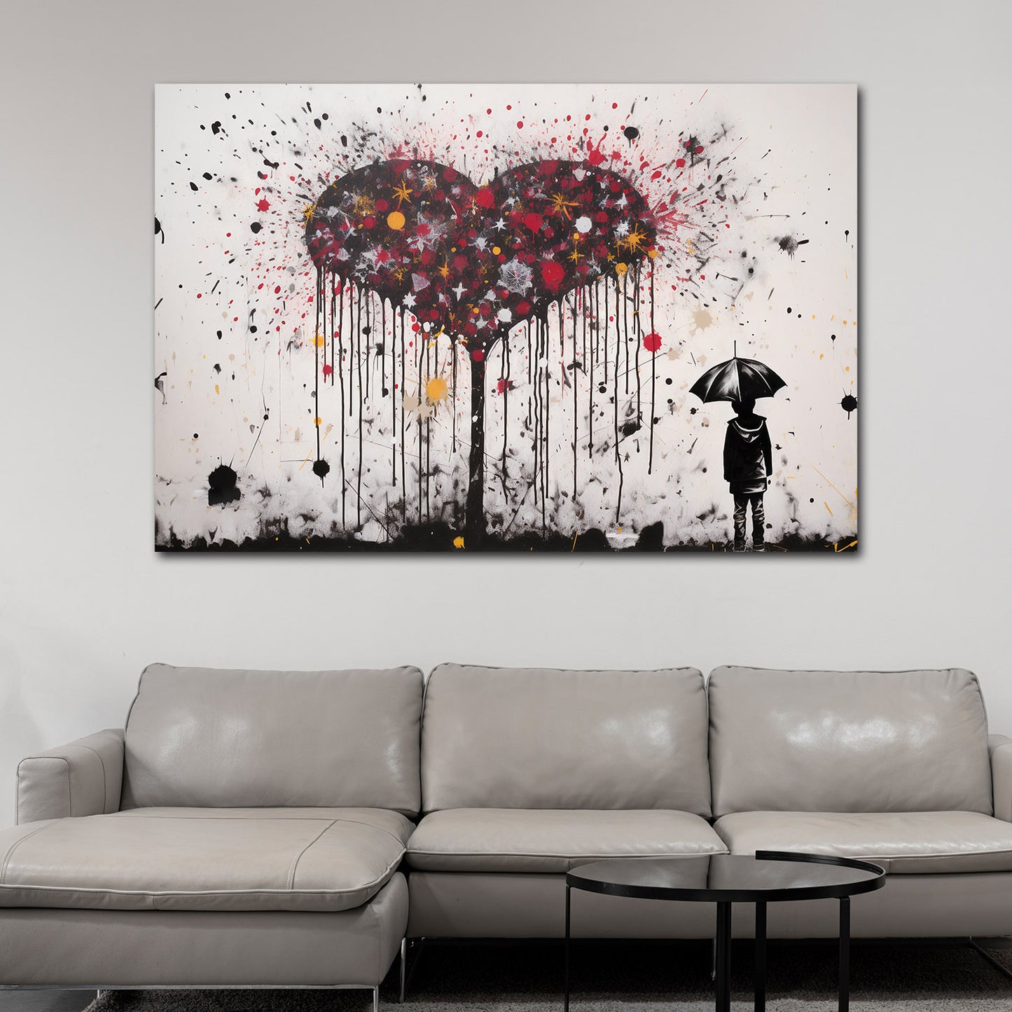 Quadro quore Street Art Banksy Art