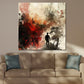 Quadro sagoma uomo arte fantasy