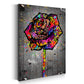 Quadro stampa su tela Graffiti Street Art Rosa
