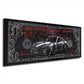 Quadro motivazionale Porsche  No Limits Silver Edition