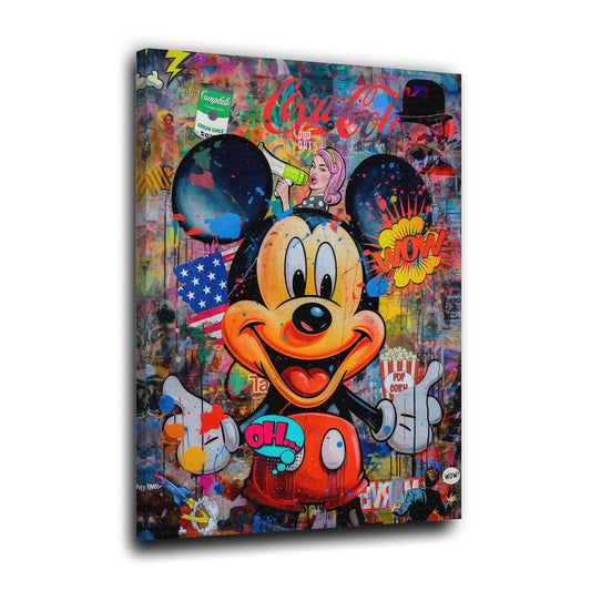 Quadro topo pop art style