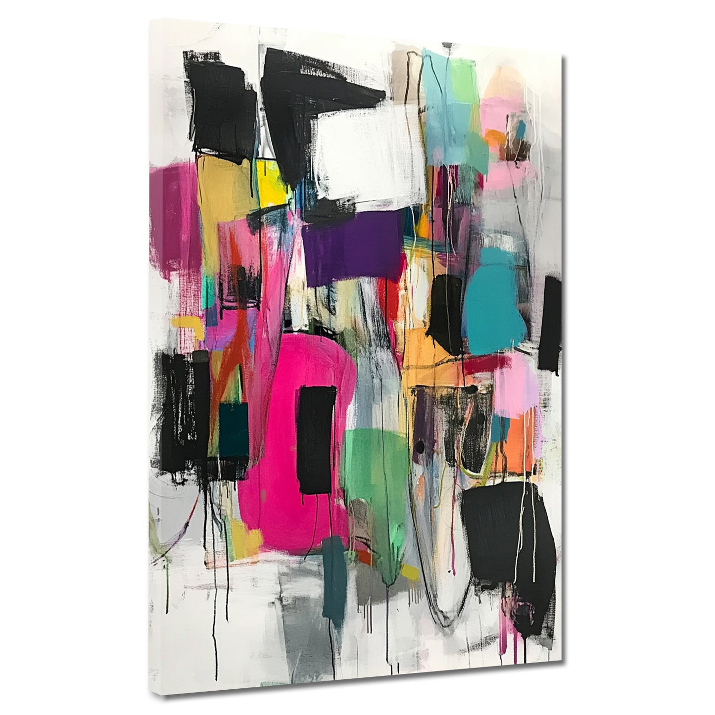 Astratto forme espressive quadro