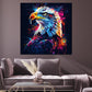 Aquila Pop Art ritratto rapace arte moderna quadro