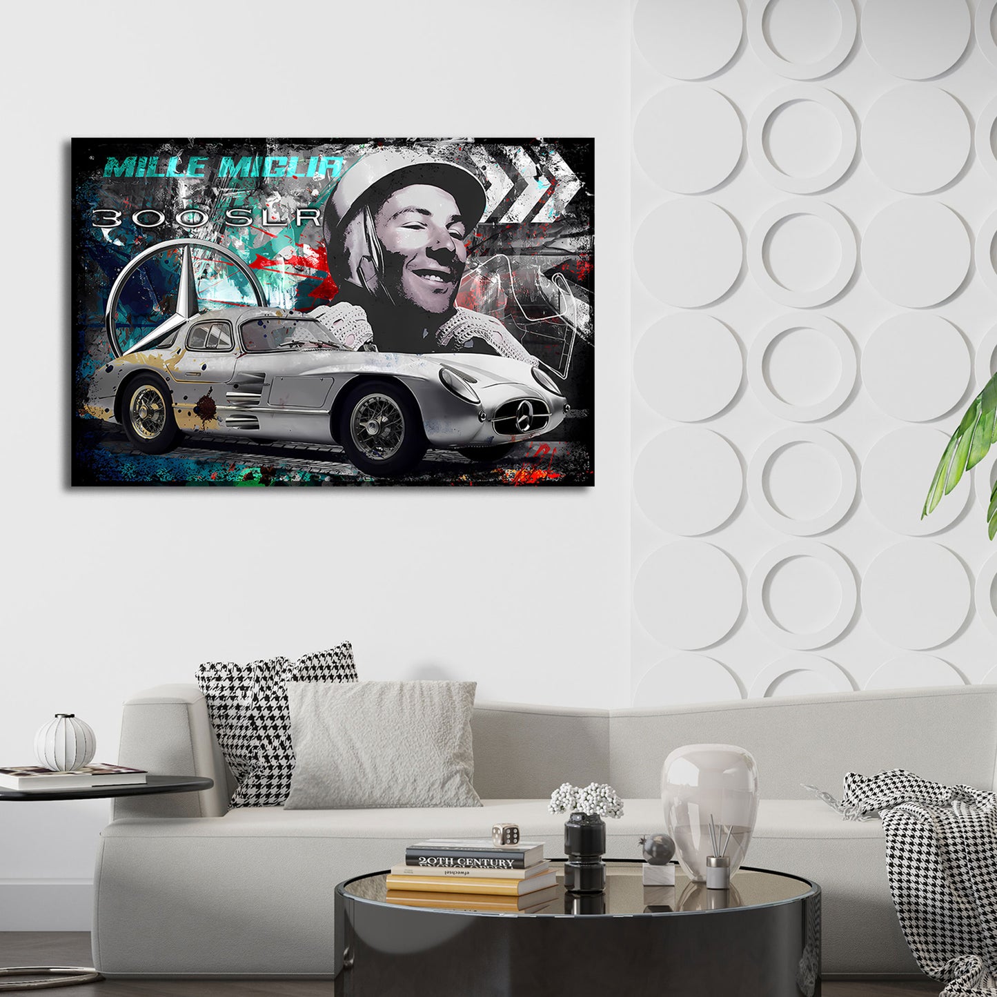 Auto d’epoca mercedes corsa leggenda miglia quadro