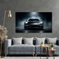 Auto sportive Porsche in vista frontale Dream Big motivazione quadro