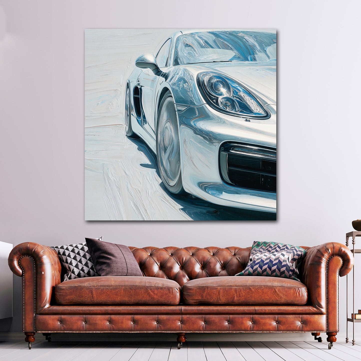 Auto sportivo lusso arte moderna quadro