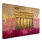 Berlino oro astratto moderno di elegante fattura quadro