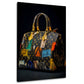 Borsa di lusso graffiti con effetto visivo unico quadro