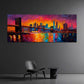 Brooklyn Bridge al tramonto panorama quadro